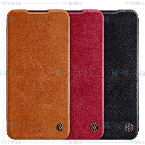 کیف محافظ چرمی نیلکین شیائومی Nillkin Qin Case For Xiaomi Mi CC9