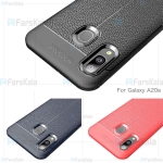قاب ژله ای طرح چرم سامسونگ Auto Focus Jelly Case Samsung Galaxy A20e