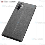 قاب ژله ای طرح چرم سامسونگ Auto Focus Jelly Case For Samsung Galaxy Note 10 Plus