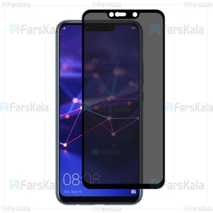 محافظ صفحه نمایش حریم شخصی تمام چسب با پوشش کامل Privacy Full Screen Protector For Huawei Nova 3