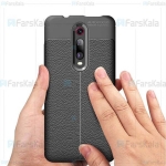 قاب ژله ای طرح چرم شیائومی Mi 9T / Mi 9T Pro مدل Auto Focus