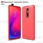 قاب محافظ ژله ای شیائومی Fiber Carbon Rugged Armor Case For Xiaomi Mi 9T / Mi 9T Pro