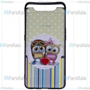 قاب محافظ طرح دار سامسونگ Patterned protective frame Case For Samsung Galaxy A90