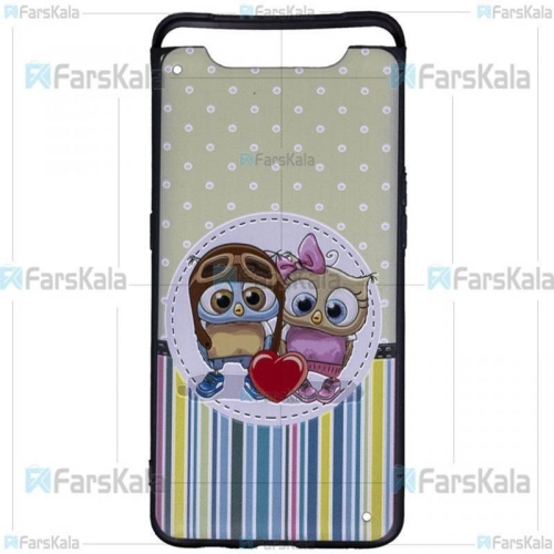 قاب محافظ طرح دار سامسونگ Patterned protective frame Case For Samsung Galaxy A90