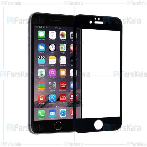 محافظ صفحه نمایش تمام چسب با پوشش کامل Full Glass Screen Protector For Apple iPhone 6 / 6S