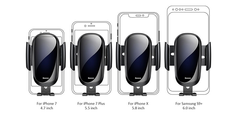 پایه نگهدارنده گوشی بیسوس Baseus Future Gravity Car Mount