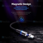 کابل مگنتی سه کاره راک ROCK G1 3 In 1 Magnetic Cable