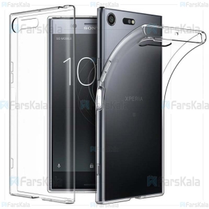 قاب محافظ ژله ای 5 گرمی سونی Clear Jelly Case For Sony Xperia XZ1