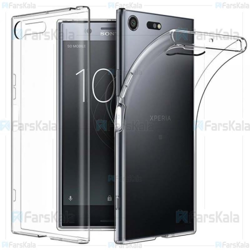 قاب محافظ ژله ای 5 گرمی سونی Clear Jelly Case For Sony Xperia XZ1