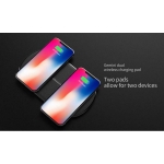شارژر بی سیم دوتایی نیلکین Nillkin Gemini Dual Fast Wireless Charging Pad