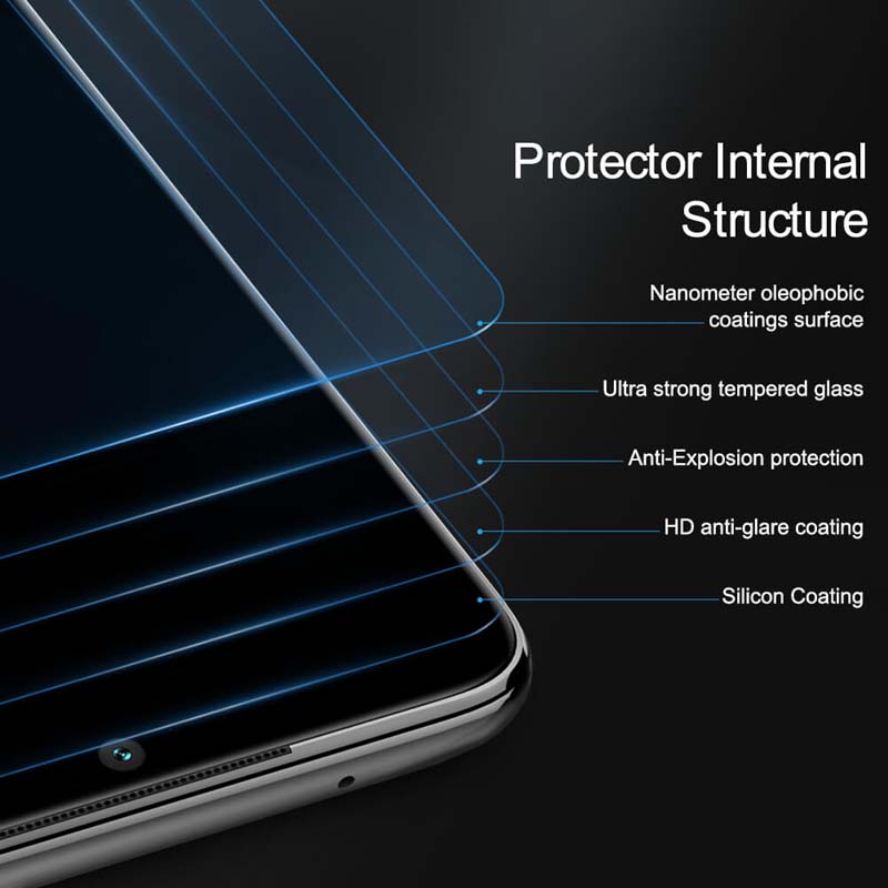 محافظ صفحه نمایش شیشه ای نیلکین شیائومی Nillkin H+ Pro Glass Xiaomi Redmi Note 8 Pro