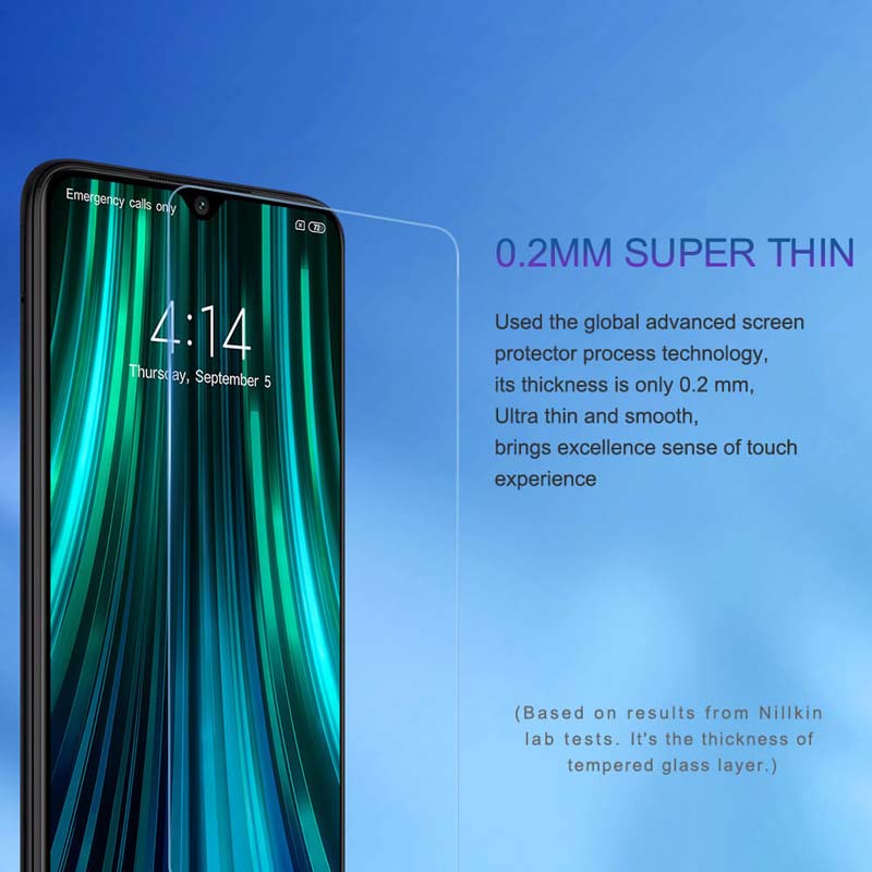 محافظ صفحه نمایش شیشه ای نیلکین شیائومی Nillkin H+ Pro Glass Xiaomi Redmi Note 8 Pro
