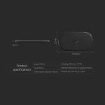 شارژر بی سیم دوتایی نیلکین Nillkin Gemini Dual Fast Wireless Charging Pad