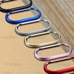 محافظ لنز و سوزن سیمکارت آیفون Coteetci Apple iPhone X Camera Protection Ring
