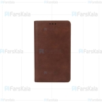 کیف طرح چرم بلک بری Leather Cover For BlackBerry KEY1 / DTEK70 / Mercury