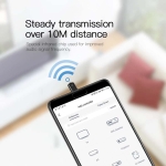 کنترل از راه دور لوازم برقی میکرو یو اس بی بیسوس Baseus R03 Phone Remote Control Micro USB