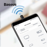کنترل از راه دور لوازم برقی میکرو یو اس بی بیسوس Baseus R03 Phone Remote Control Micro USB