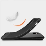قاب محافظ ژله ای اپل Fiber Carbon Rugged Armor Case For Apple iPhone 11