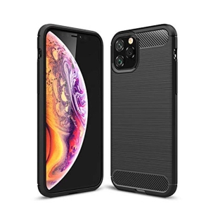 قاب محافظ ژله ای اپل Fiber Carbon Rugged Armor Case For Apple iPhone 11 Pro