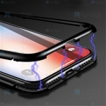 قاب محافظ مگنتی شیائومی Glass Magnetic 360 Case Xiaomi Redmi Note 7 / Note 7 Pro