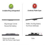 قاب ژله ای طرح چرم انگشتی اپل Becation A.F Magnetic Ring For Apple iPhone 11 Pro Max