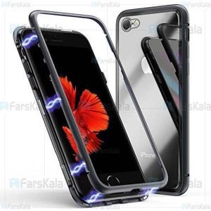 قاب محافظ مگنتی اپل Glass Magnetic 360 Case Apple iPhone 6 / 6S