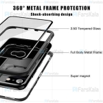قاب محافظ مگنتی اپل Glass Magnetic 360 Case Apple iPhone 6 / 6S