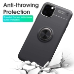 قاب ژله ای طرح چرم انگشتی اپل Becation A.F Magnetic Ring For Apple iPhone 11 Pro Max