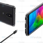 قاب محافظ ژله ای 5 گرمی ال جی Clear Jelly Case For LG Q7