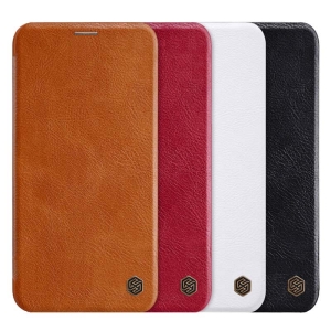 کیف محافظ چرمی نیلکین اپل Nillkin Qin Case For Apple iPhone 11 Pro Max