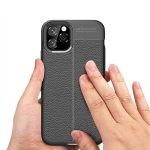 قاب ژله ای طرح چرم اپل Auto Focus Jelly Case For Apple iPhone 11 Pro