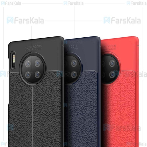 قاب ژله ای طرح چرم هواوی Auto Focus Jelly Case For Huawei Mate 30 Pro