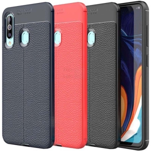 قاب ژله ای طرح چرم سامسونگ Auto Focus Jelly Case For Samsung Galaxy M40