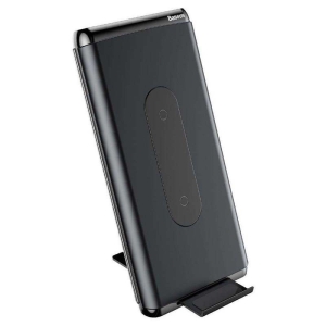 پاوربانک وایرلس 10000 فست شارژ بیسوس Baseus Dual Coil Design Wireless Charger Power Bank