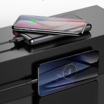 پاوربانک وایرلس 10000 فست شارژ بیسوس Baseus Dual Coil Design Wireless Charger Power Bank