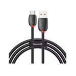کابل شارژ تایپ سی هواوی بیسوس Baseus Purple Ring HW Flash Charge Type-C Cable 1m