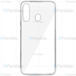 قاب محافظ شیشه ای- ژله ای سامسونگ Belkin Transparent Case For Samsung Galaxy M40