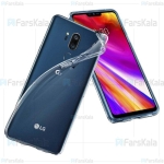 قاب محافظ ژله ای 5 گرمی ال جی Clear Jelly Case For LG G7