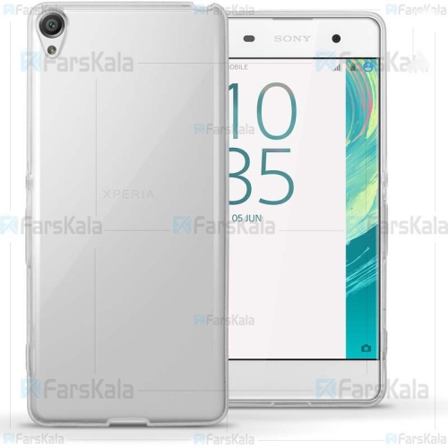 قاب محافظ ژله ای 5 گرمی سونی Clear Jelly Case For Sony Xperia X