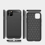 قاب محافظ ژله ای اپل Fiber Carbon Rugged Armor Case For Apple iPhone 11 Pro Max