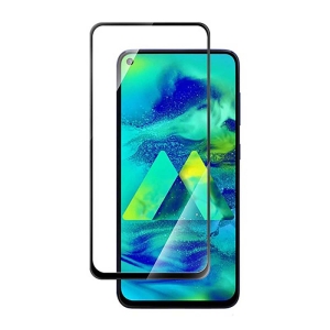 محافظ صفحه نمایش تمام چسب با پوشش کامل سامسونگ Full Glass Screen Protector For Samsung Galaxy M40