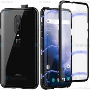 قاب محافظ مگنتی وان پلاس Glass Magnetic 360 Case OnePlus 7 Pro
