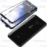 قاب محافظ مگنتی وان پلاس Glass Magnetic 360 Case OnePlus 7 Pro