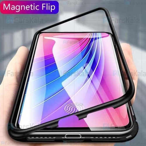 قاب محافظ مگنتی شیائومی Glass Magnetic 360 Case Xiaomi Redmi K20 / K20 Pro / Mi 9T / Mi 9T Pro
