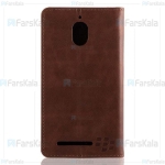 کیف طرح چرم بلک بری Leather Cover For BlackBerry Aurora