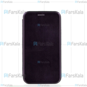 کیف محافظ چرمی هواوی Leather Standing Magnetic Cover For Huawei G8