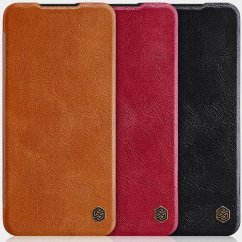 کیف محافظ چرمی نیلکین شیائومی Nillkin Qin Case For Xiaomi Redmi Note 8 Pro