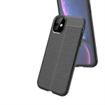 قاب ژله ای طرح چرم Apple iPhone 11 مدل Auto Focus