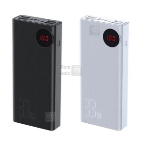 پاور بانک سریع بیسوس Baseus Mulight PD3.0+QC3.0 Quick Charge 30000mAh Power Bank
