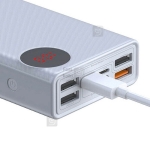 پاور بانک سریع بیسوس Baseus Mulight PD3.0+QC3.0 Quick Charge 30000mAh Power Bank